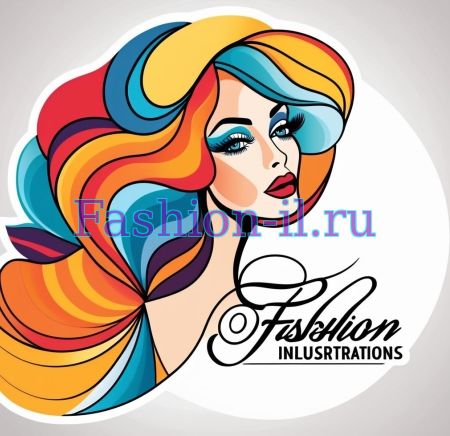 Логотип Fashion illustrations
